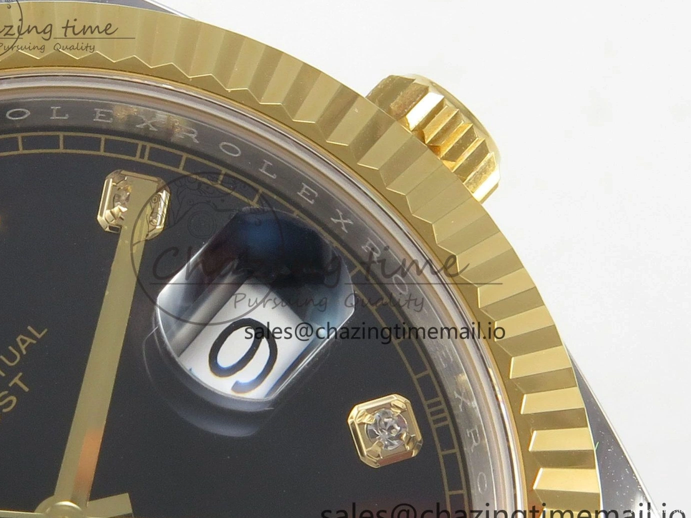 AAA Replica Watches Diamonds (Weighted) SS Edition Bracelet 41 126333 Black Jubilee SH3235 1:1 EasyCare ARF Dial 210 Best on DateJust YG 0119